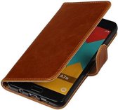 Mobieletelefoonhoesje.nl - Samsung Galaxy A7 2016 Hoesje Zakelijke Bookstyle Bruin
