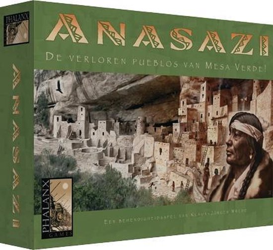 Boek: Anasazi Bordspel, geschreven door Phalanx Games