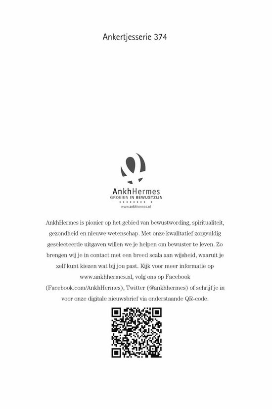 Logo AnkhHermes en tekst over hun missie en website.