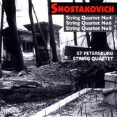 Shostakovich: String Quartets Nos 4, 6 & 8 / St. Petersburg Quartet