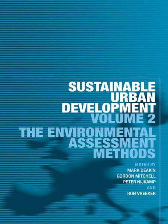 Sustainable Urban Development Volume 2 - cover