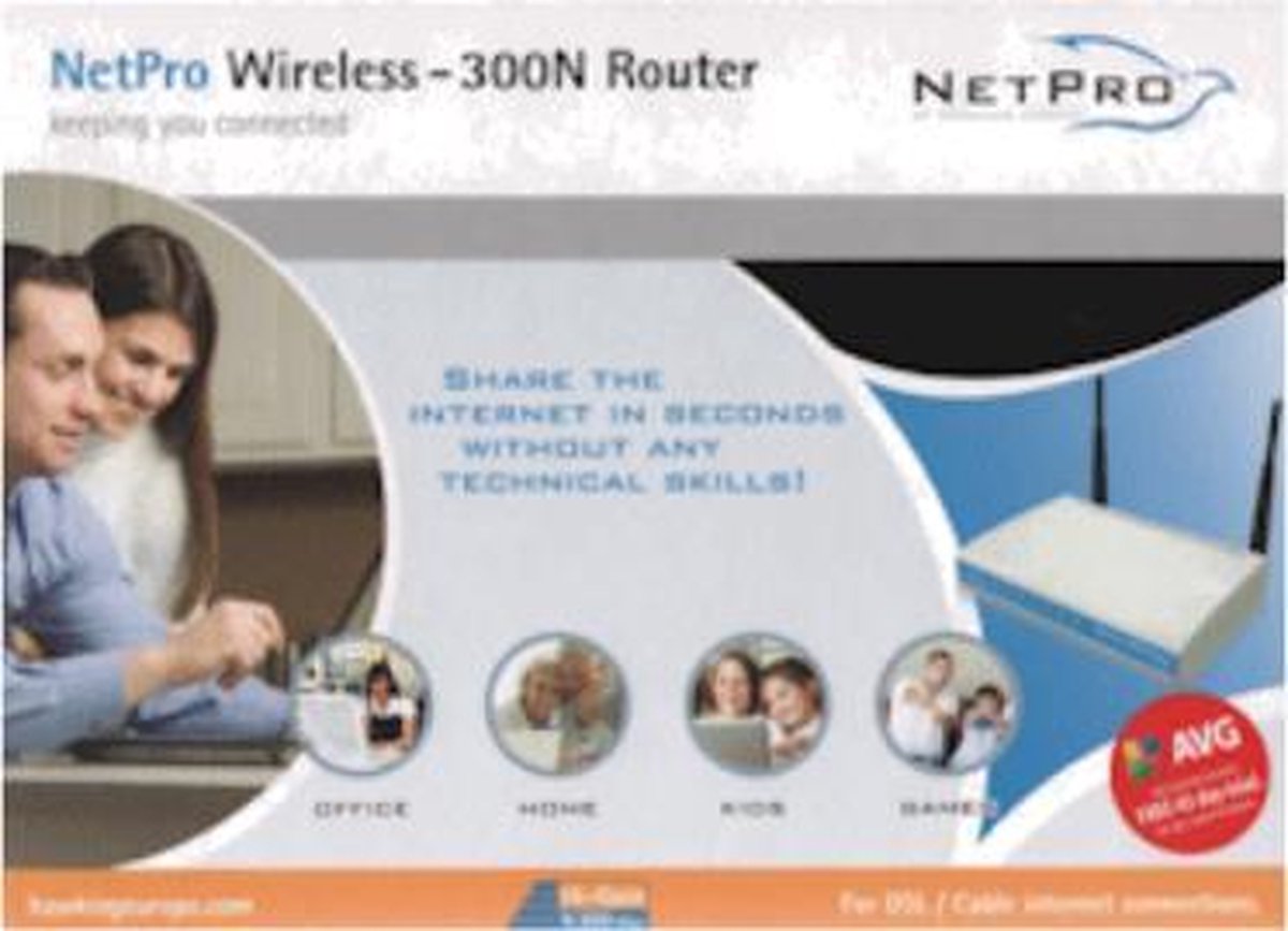 NetPro NPWRN - Router | bol.com