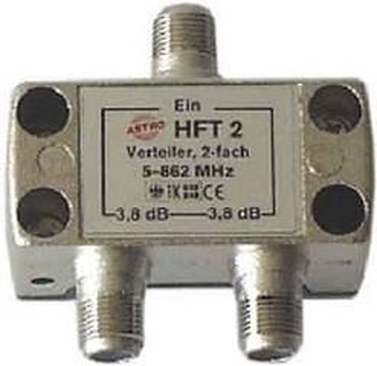 Astro Coax Verdeelelement - HFT 2-Voudig