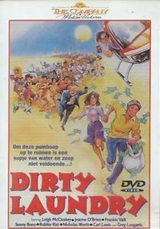 Dirty Laundry DVD Komedie Film met: Leigh McCloskey Jeanne O'Brien & frankie Valli Taal: Engels Ondertiteling NL Nieuw!