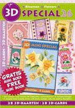 A4 Special Boek - Bloemen - Maak 28 prachtige wenskaarten