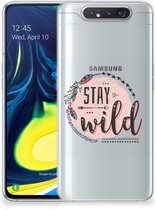 Coque de Protection pour Samsung Galaxy A80 Coque Boho Stay Wild