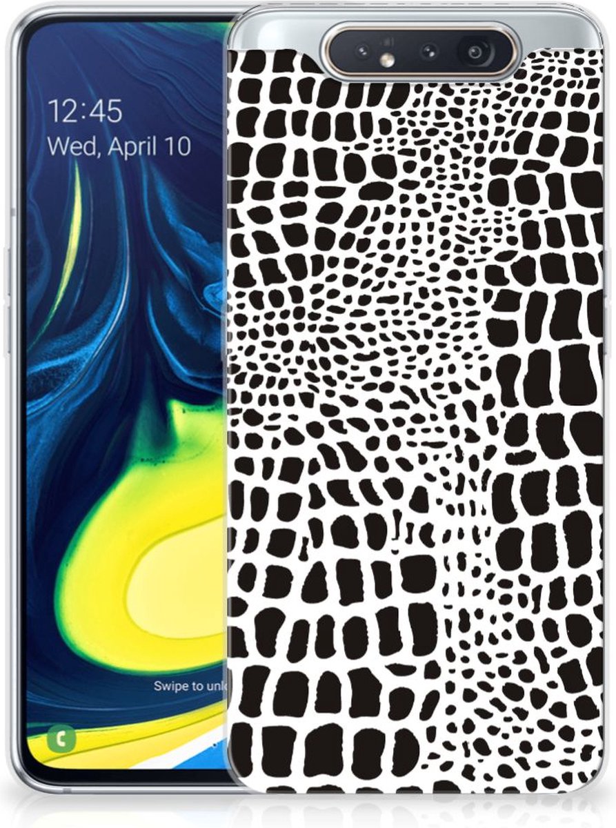 Samsung Galaxy A80 TPU Hoesje Slangenprint