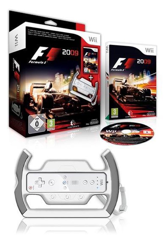 Leader F1 2009 + Volante Wii Standard Italien Nintendo Wii