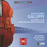 Accademia Dei Solinghi, Rita Peitetti - Galuppi: Sei Sonate A Due Violini E Basso Continuo (CD)