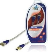 HQ SC-033-1.8 1.8m USB A Micro-USB B Mannelijk Mannelijk Grijs USB-kabel