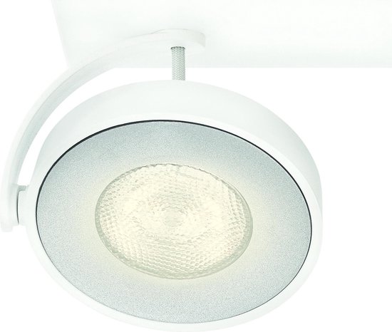 Philips wandspot Clockwork wit - Incl 1X LED 4W dimbaar kopen