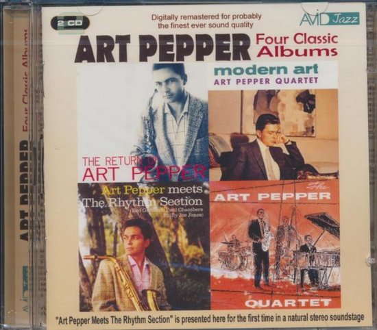 Four Classic Albums (The Return Of Art Pepper / Modern Art / Art Pepper Meets The Rhythm Section / The Art Pepper Quartet)