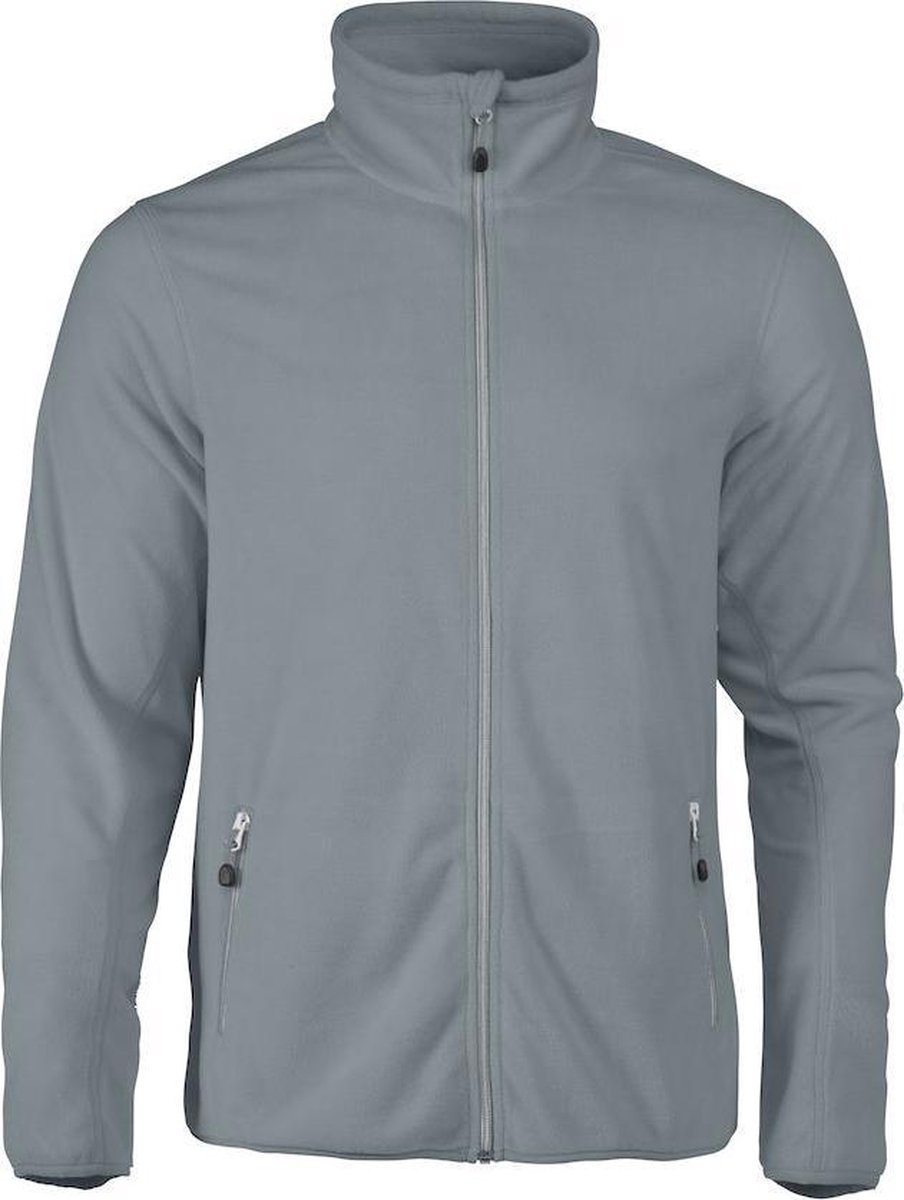 Printer FLEECE JACKET TWOHAND 2261508 metaalgrijs Staalgrijs