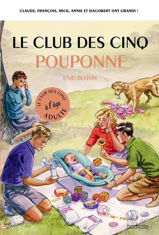 Le Club des 5 pouponne - cover
