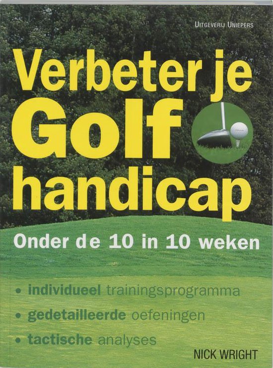 Cover van het boek 'Verbeter je golfhandicap'