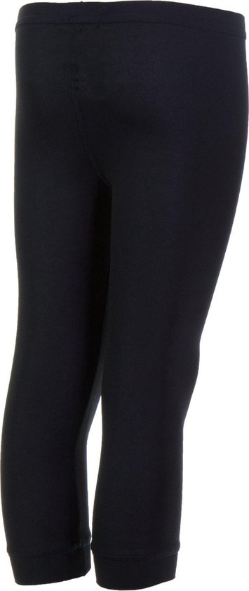 Zwarte driekwart thermobroek met Campri logo op de linker broekspijp.