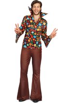 LUCIDA - Hippie love kostuum voor mannen - XL