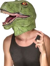 "Dinosaurus latex masker voor volwassenen  - Verkleedmasker - One size"