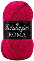 Scheepjes Roma 1651 hard roze PAK MET 10 BOLLEN a 50 GRAM. KL.NUM. 314414.