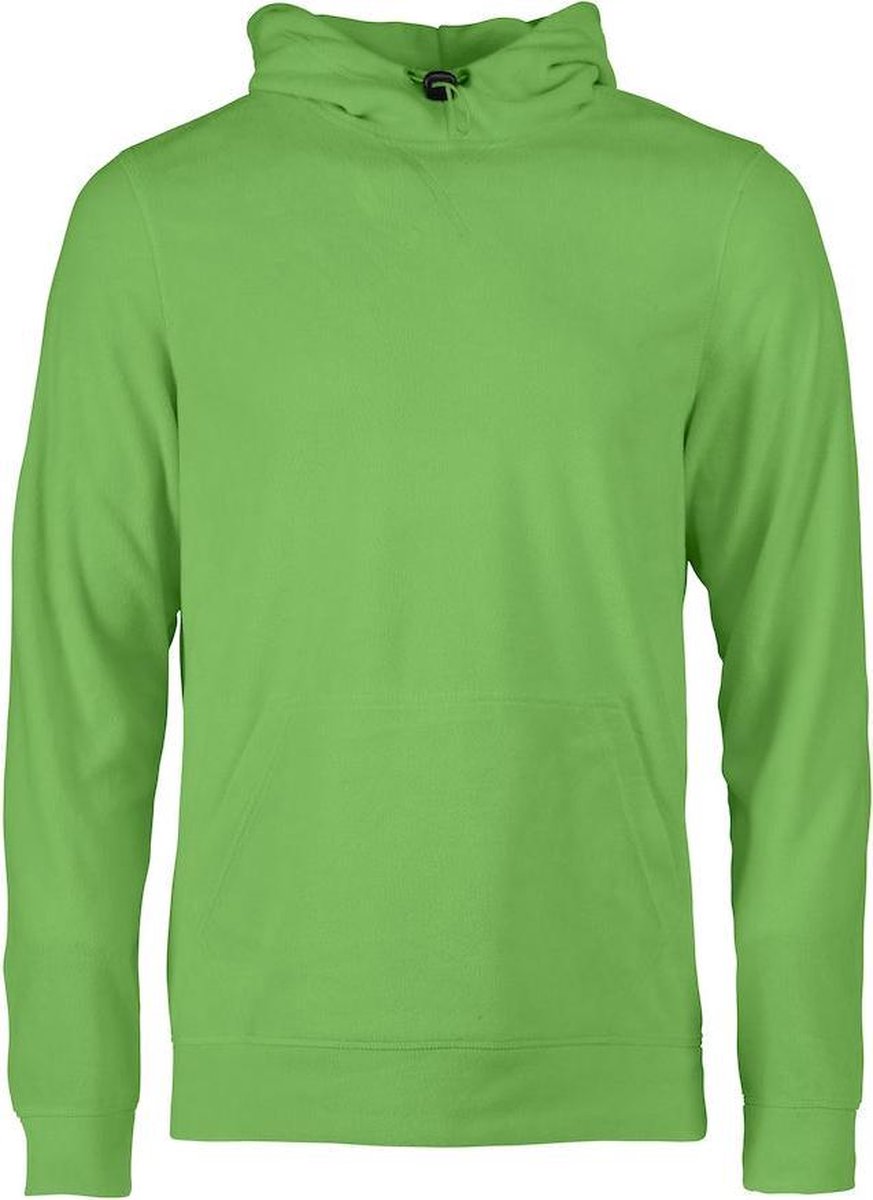 Printer Fleece Hoodie Switch Heren Limoen Geel