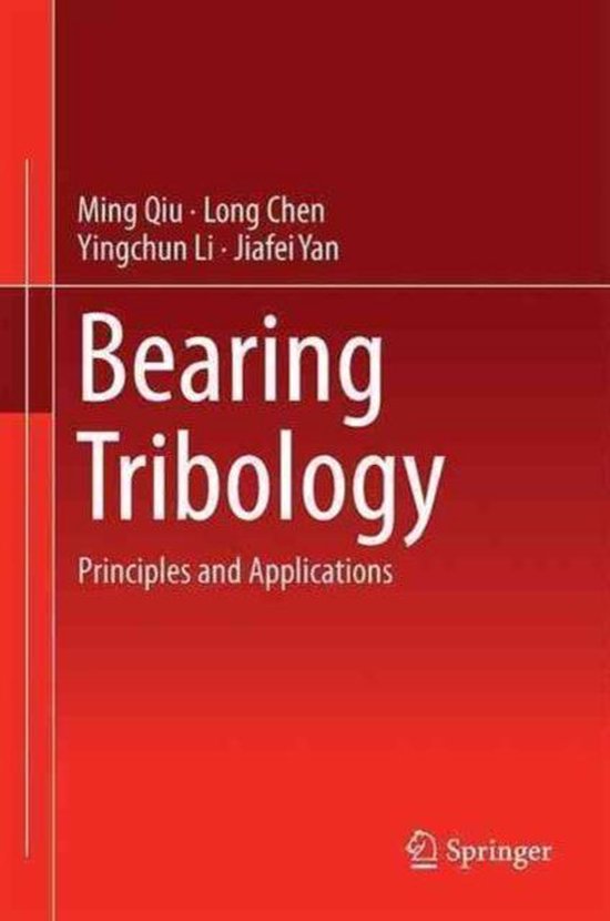 Bearing Tribology - cover