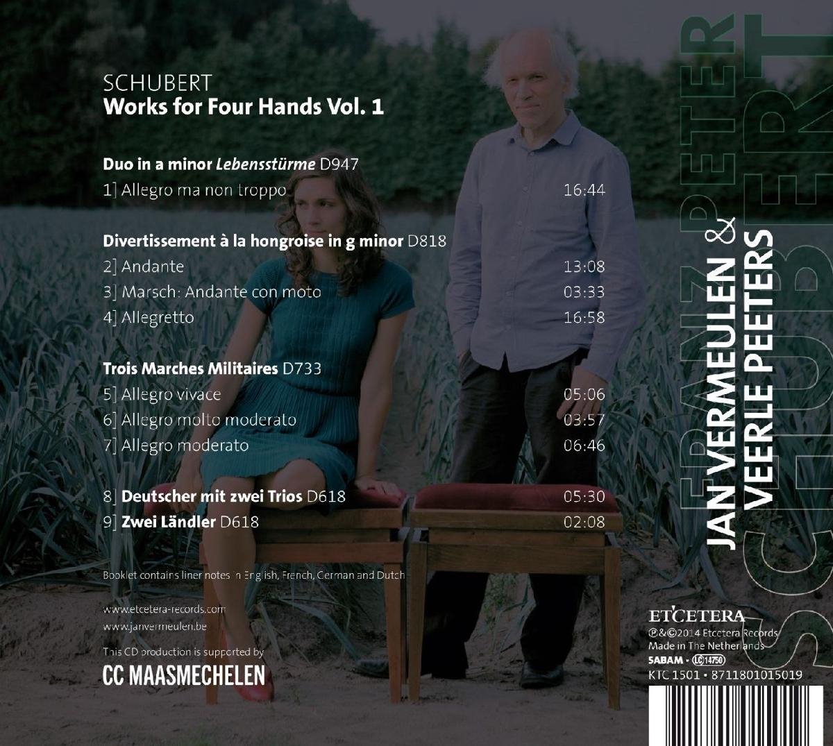 Works For 4 Hands Vol. 1, F. Schubert | CD (album) | Muziek | bol.com