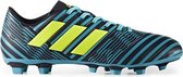 adidas Nemeziz 17.4 FXG  Voetbalschoenen - Maat 45 1/3 - Mannen - blauw/geel
