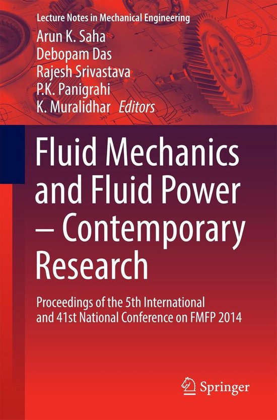 Lecture Notes in Mechanical Engineering Fluid Mechanics and Fluid