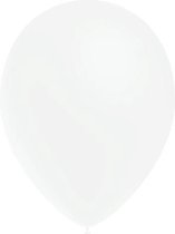 Witte Ballonnen 25cm 10st