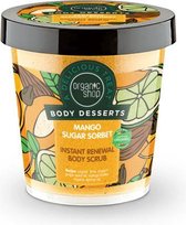 Organic Shop Body Desserts Mango Sugar Sorbet Instant Renewal Body Scrub 450ml.