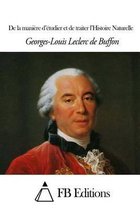 de la Mani re d' tudier Et de Traiter l'Histoire