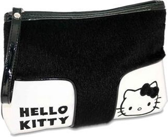 trousse de toilette - Hello Kitty - zones noires et blanches | bol.com