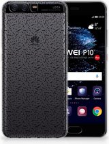 Huawei P10 Uniek TPU Hoesje Stripes Dots