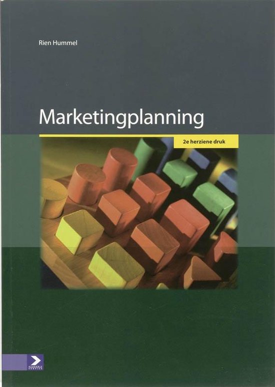 Cover van het boek 'Marketingplanning / druk 2' van Rien Hummel