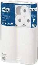 Tork Premium toiletpapier 2-lgs wit 25 mtr x 10 cm pk à 96 rol/198 vel(12134)