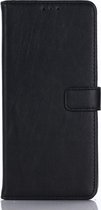 Shop4 - Samsung Galaxy Note 8 Hoesje - Wallet Case Retro Zwart