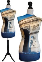 Versace paspop met zwarte sparkling driepoot  32/34