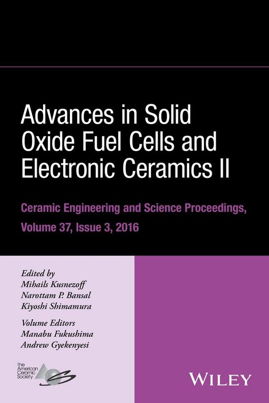 Ceramic Engineering and Science Proceedings 607 - Advances i ... - cover