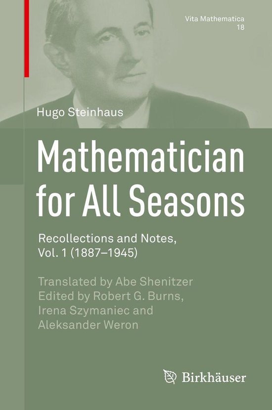 Vita Mathematica 18 - Mathematician for All Seasons - cover