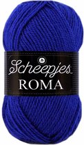 Scheepjes Roma 1583 kobalt blauw PAK MET 10 BOLLEN a 50 GRAM.