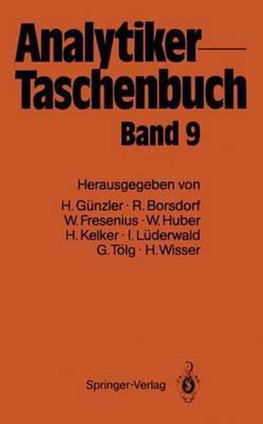 Analytiker-Taschenbuch - cover