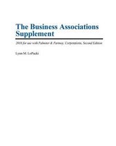 The Business Associations Supplement