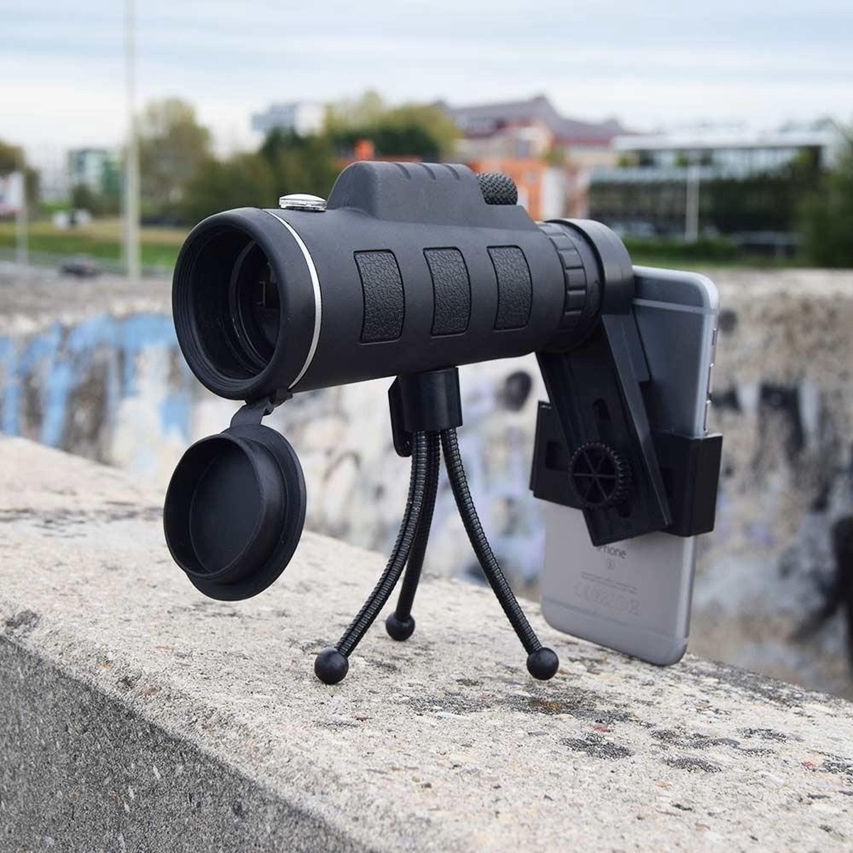 naaimachine voorwoord Gering MikaMax Telescoop Smartphone Camera - Camera Lens voor Telefoon -  Verrekijker -... | bol.com