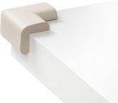 Jippie's - Foam Tafelhoek voor scherpe hoek - 4 stuks - Creme/Wit
