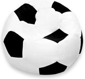 Lumaland - Pouf de football de luxe - Coussin de siège de football de haute qualité de la ligne confort - 170 litres - Diamètre 90 cm - PETIT