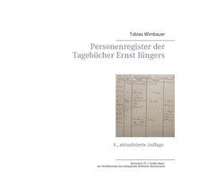 Personenregister der Tagebücher Ernst Jüngers