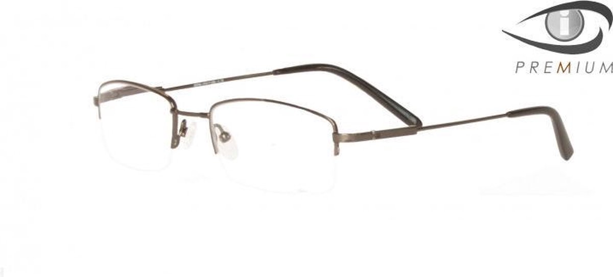 Icon Eyewear FCH407 Premium Leesbril +1.50 Memory metal Antraciet