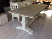 Kasteeltafel Kloostertafel Mont Blanc 220(l)x100(b)x78(h) cm