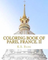 Coloring Book of Paris, France. II