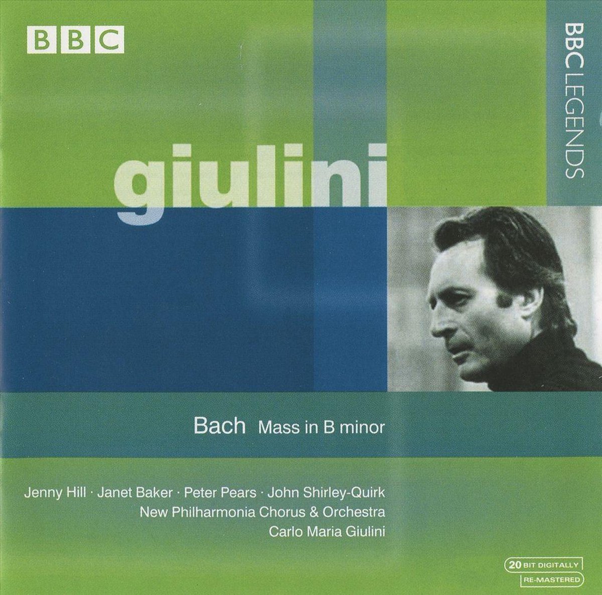 Carlo Maria Giulini - Bach: Mass in B minor / Hill, Baker, Pears et al
